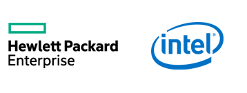 Hewlett Packard Enterprise intel logo