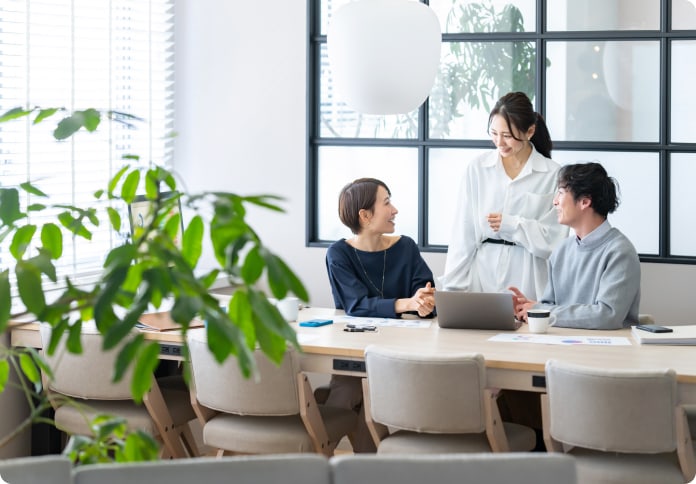 中途入社社員座談会