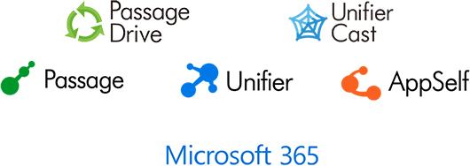 Passage Drive, Unifier Cast, Passage, Unifier, AppSelf, Microsoft 365