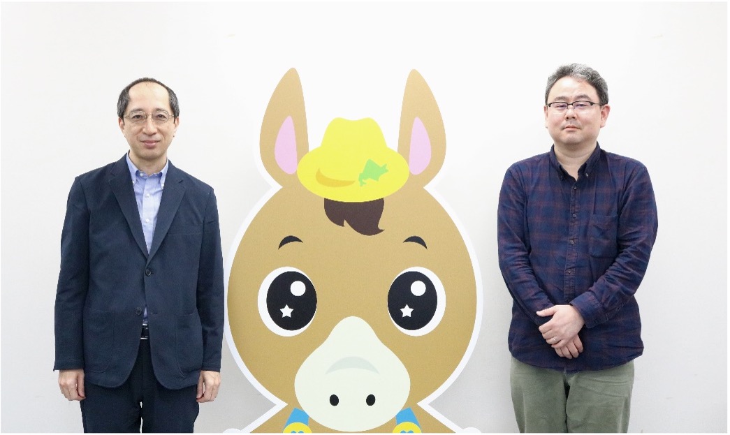 札幌テレビ放送株式会社 島氏と阿部氏